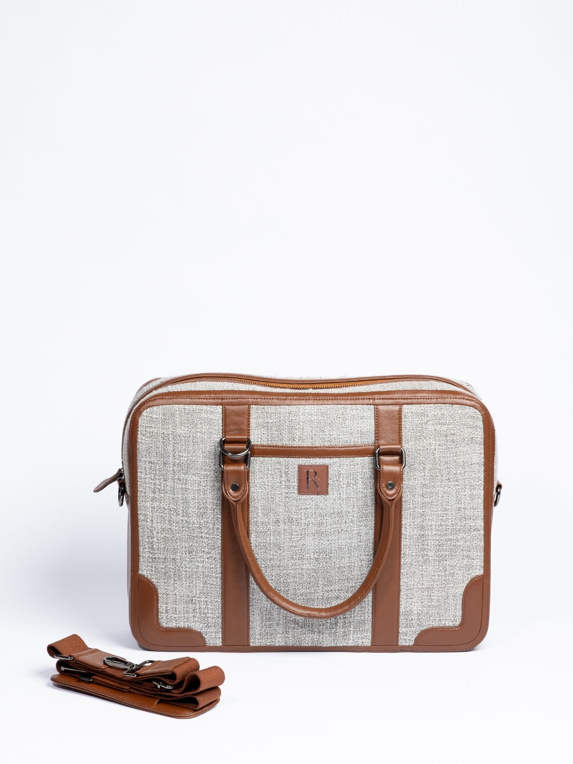 Henry Laptop Bag - Chunky Grey