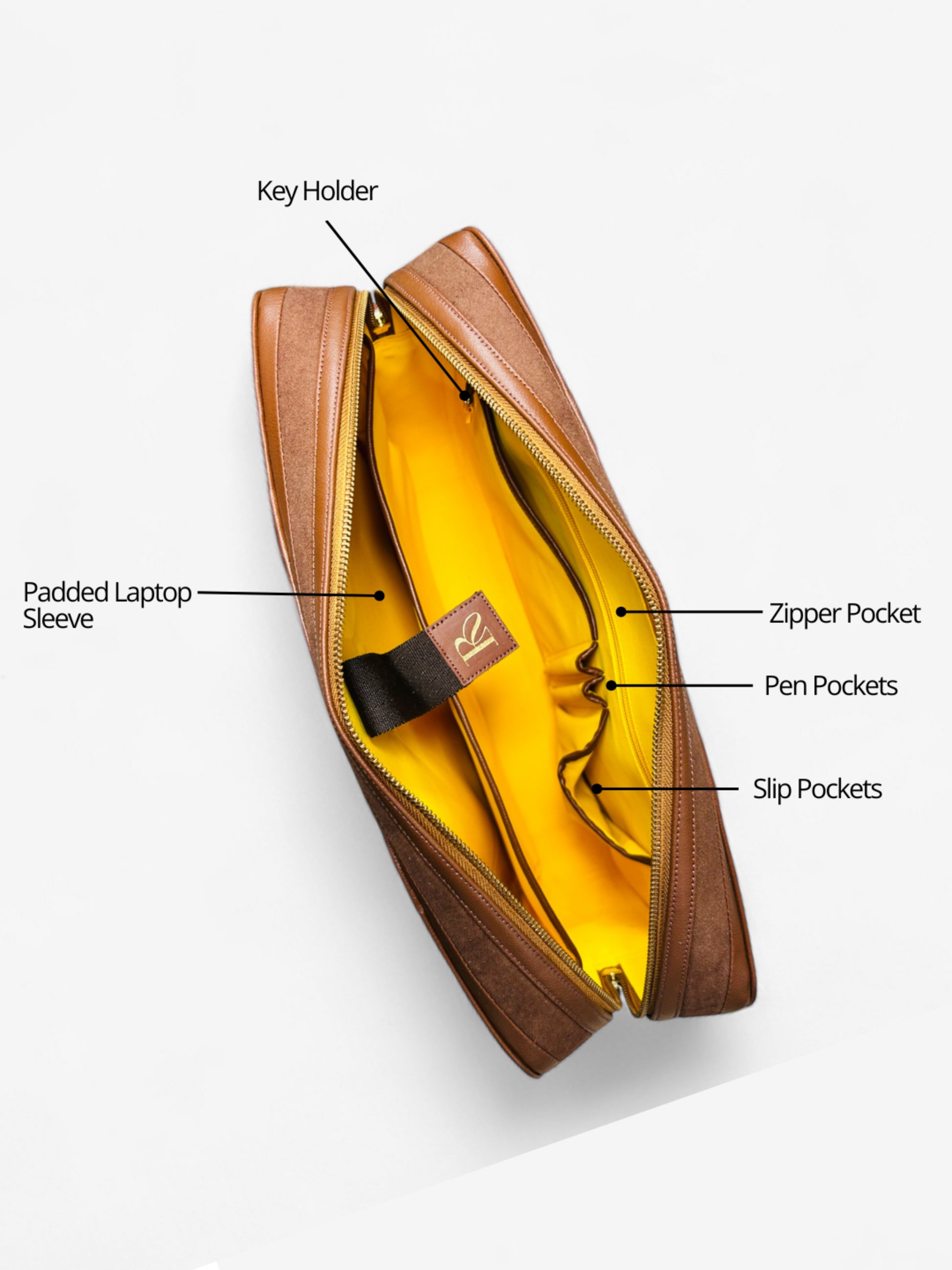Henry Laptop Bag - Chest Nut