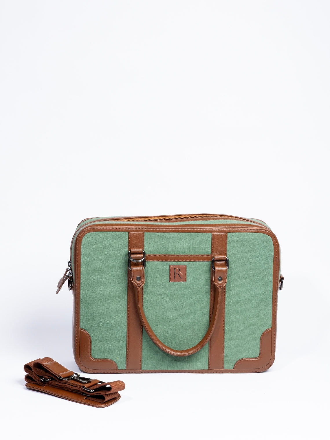 Henry Laptop Bag - Lance Green