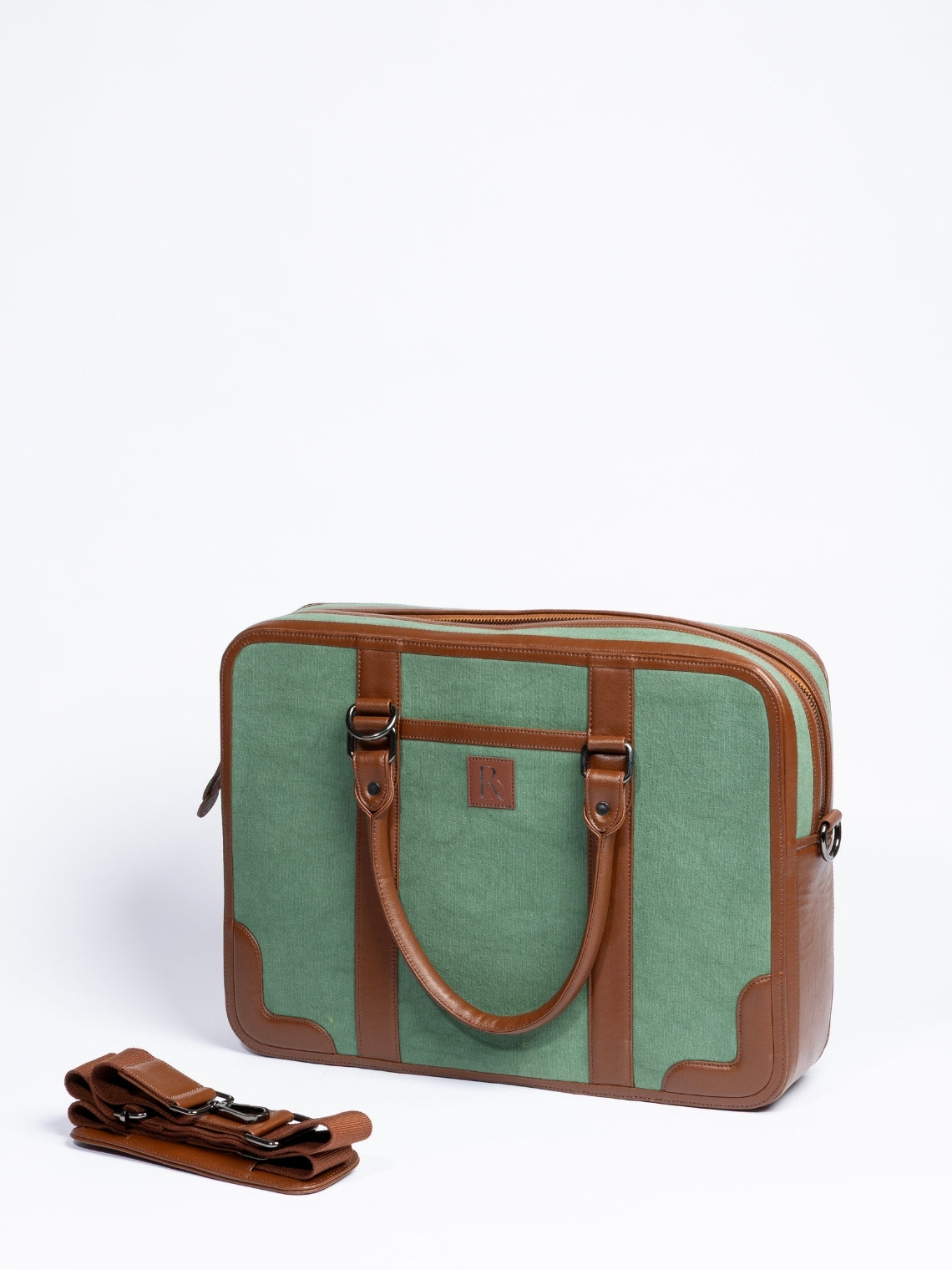 Henry Laptop Bag - Lance Green
