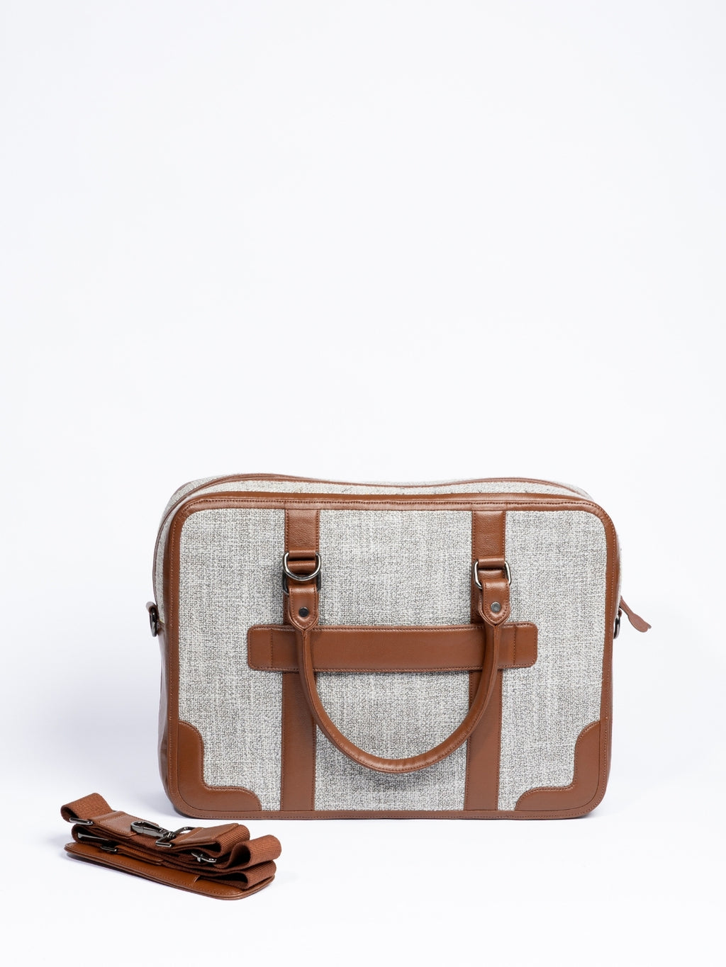 Henry Laptop Bag - Chunky Grey