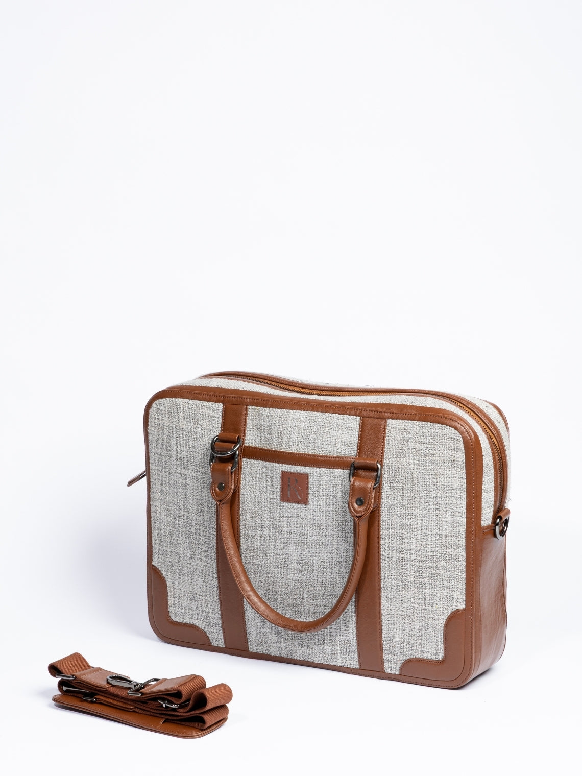 Henry Laptop Bag - Chunky Grey