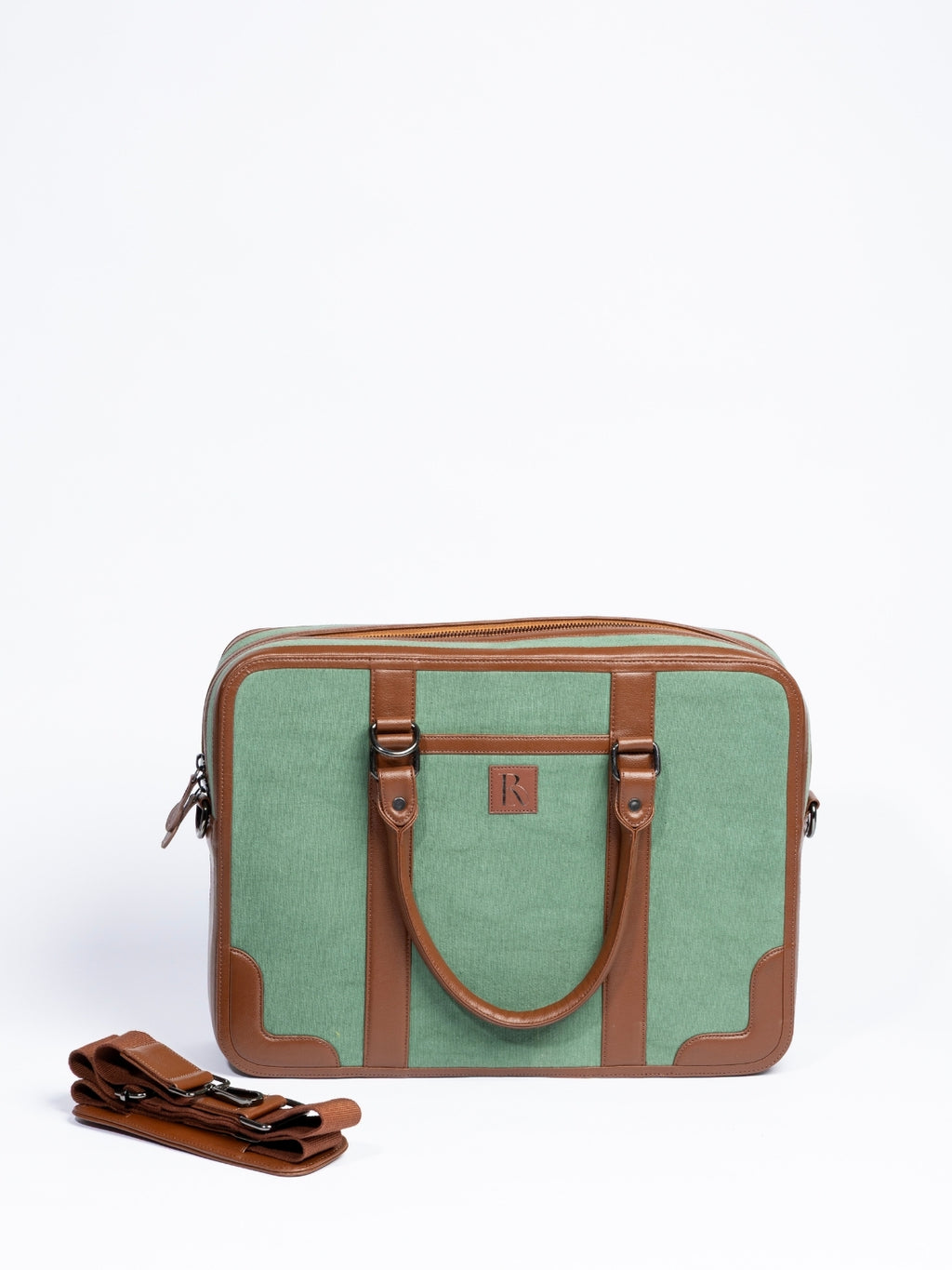 Henry Laptop Bag - Lance Green