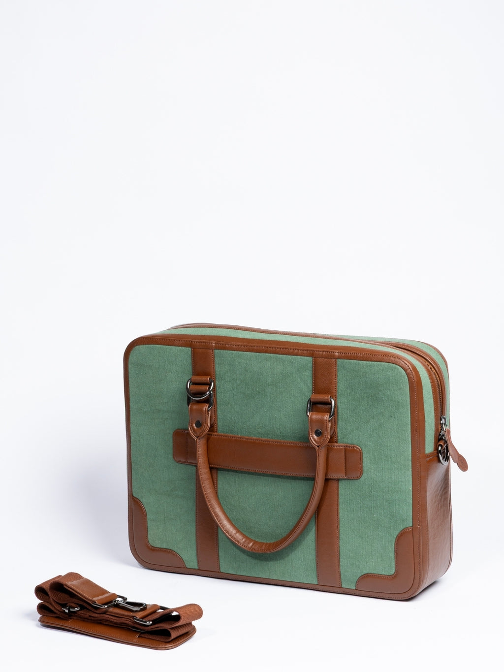 Henry Laptop Bag - Lance Green