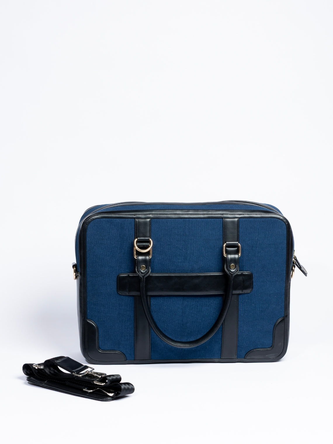 Henry Laptop Bag - Indigo