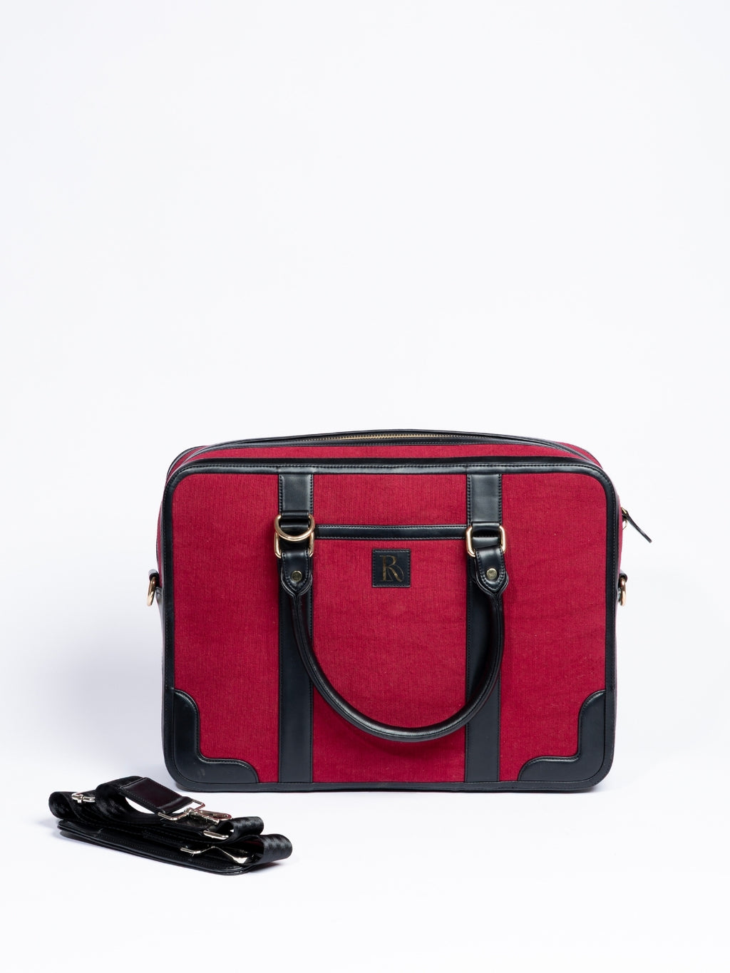 Henry Laptop Bag - Ruby