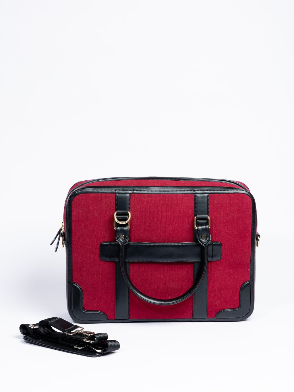 Henry Laptop Bag - Ruby