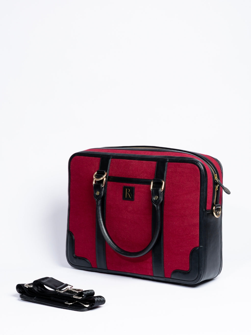 Henry Laptop Bag - Ruby